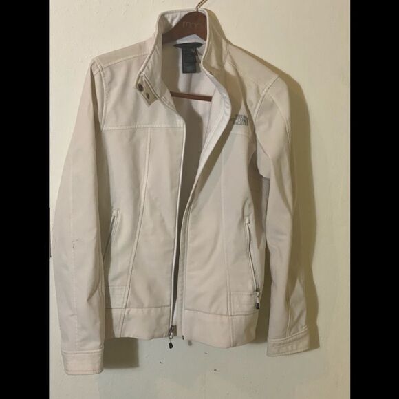 The North Face Womens White Jacket Sz L - Picture 7 of 10